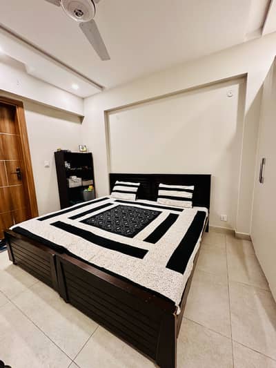 2 Single Beds with Mattresses – Good Condition