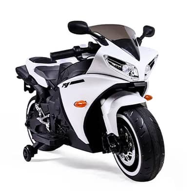 Kids electric bike race and foot brake system