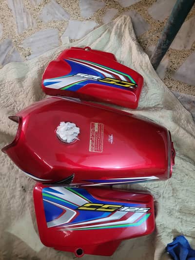 Honda 125 2022 fuel tank tanki tape