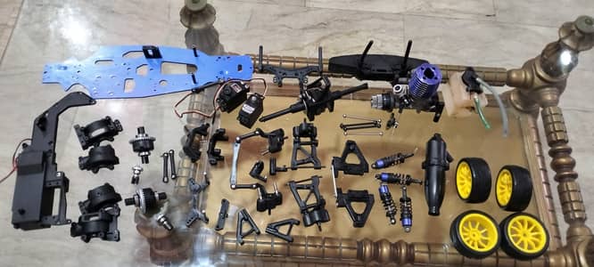 RC nitro engine car parts