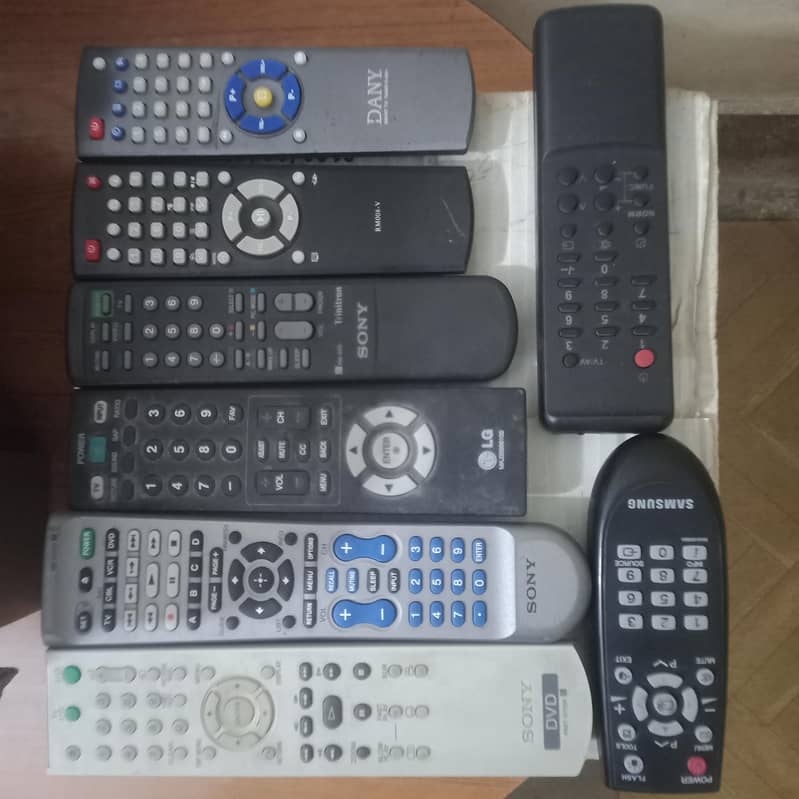 tv remotes 0