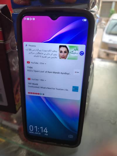 Tecno spark 4.3/32  charger and box available hai