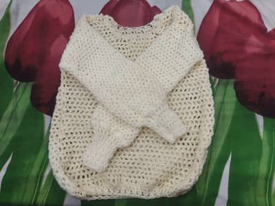 crochet knitting sweater for winter 