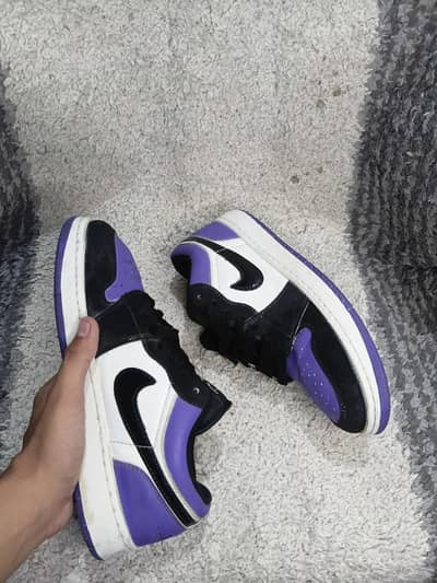 Air Jordan 1 low "court purple"