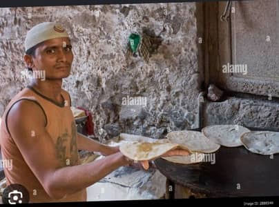 roti chapati karigar chaiye