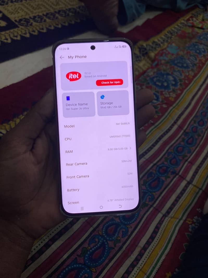 Itel A26 8