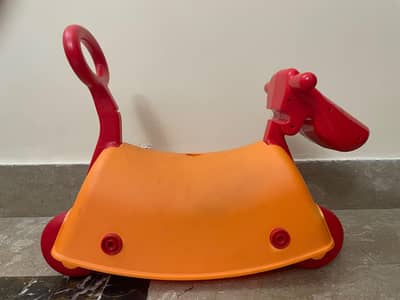 KIDS RIDING HORSE