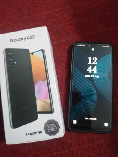 Samsung Mobile A32 with box  pta appver 6.128