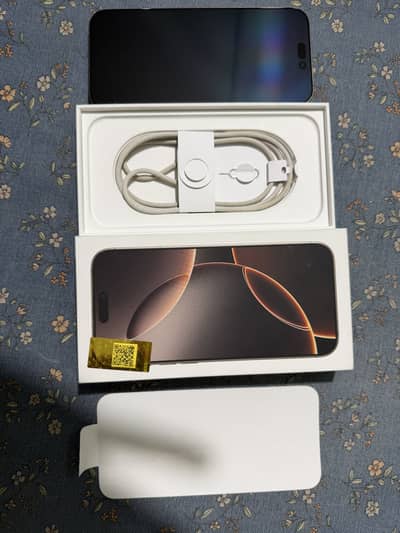 Apple iPhone 16 Pro Max 512GB (PTA Approved) Desert Titanium