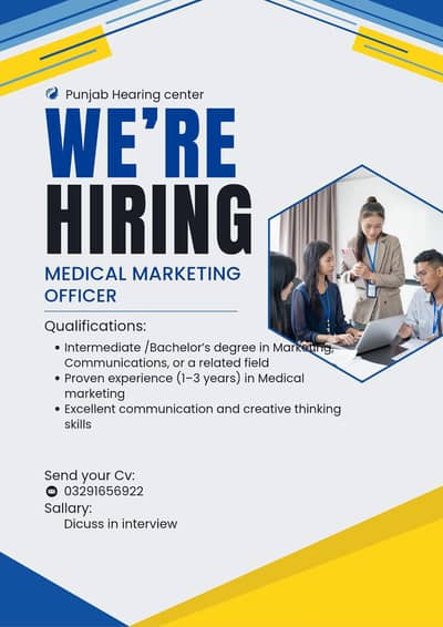 job for medical marketing office