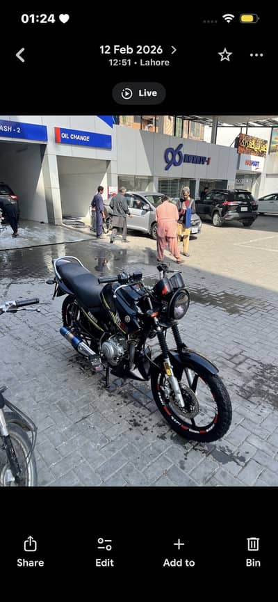 YAMAHA YBR 125g