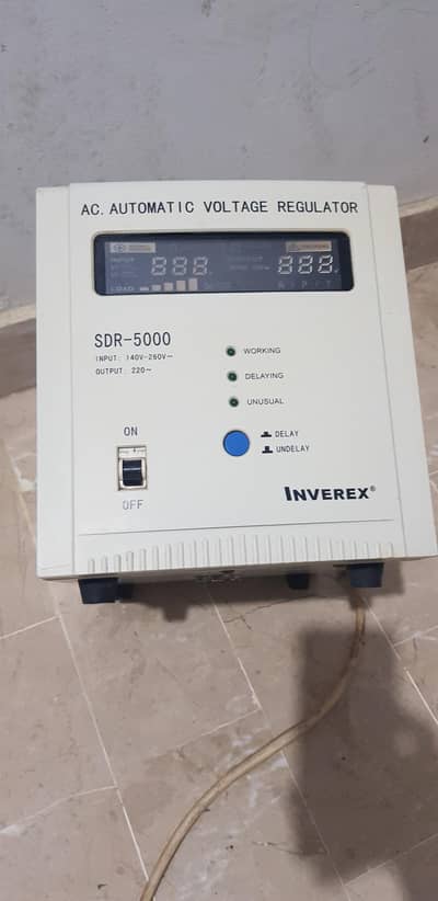 Ac Stabilizer Automatic Voltage Regulator 1.5 ton AC