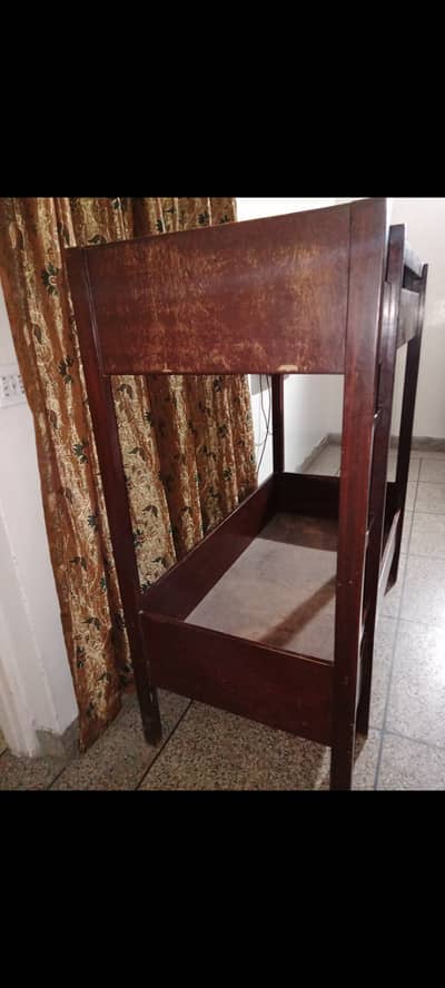 Wooden Double Bed for Kids