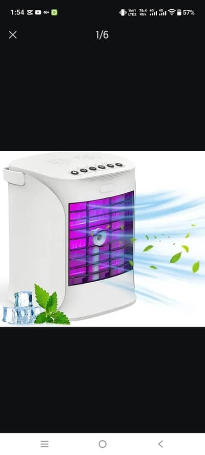 MINI PERSONAL AIR COOLER 4 IN 1