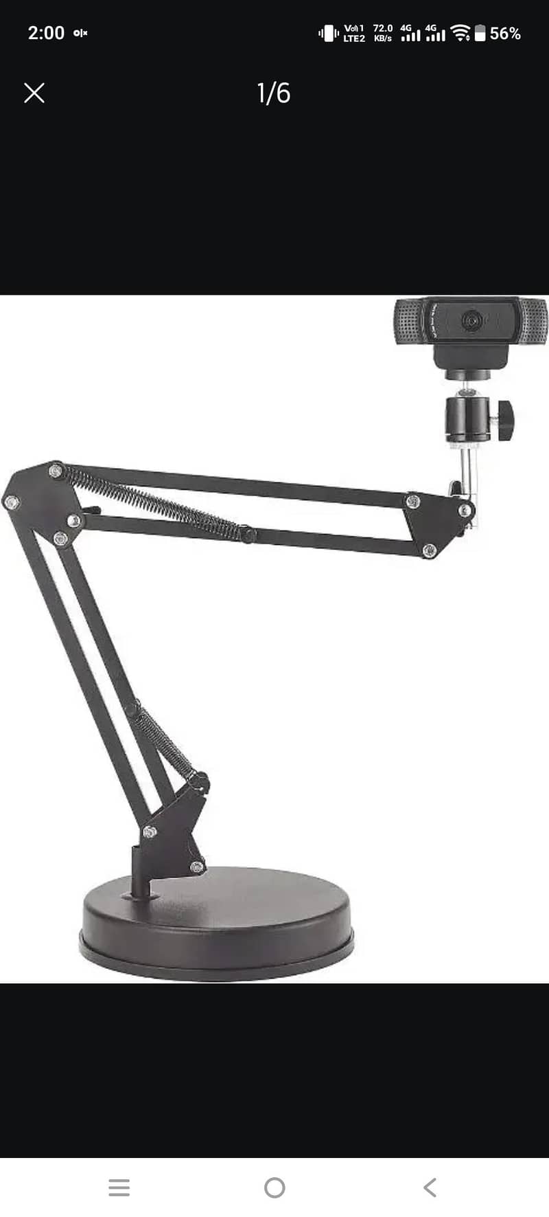 OXENDURE WEBCAM STAND CAMERA 0