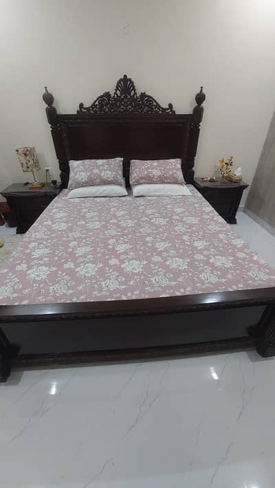 King sized bed