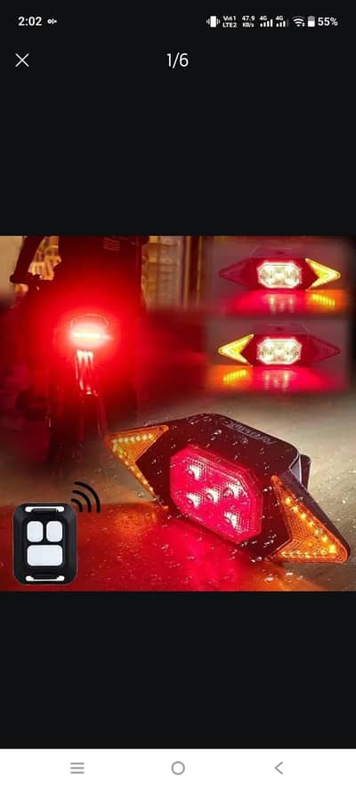 LY-6700 BIKE TAIL LIGHT