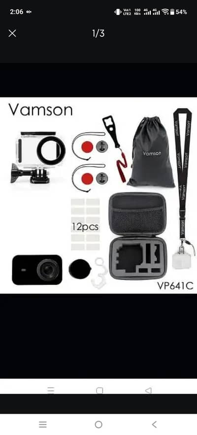 Vamson for Xiaomi mijia 4k Diving Waterproof Case Protect