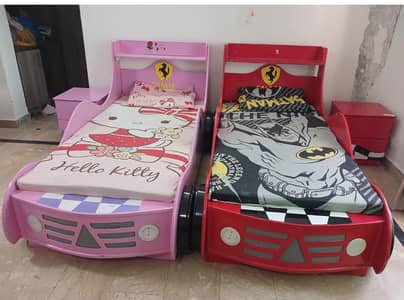 kids character bed