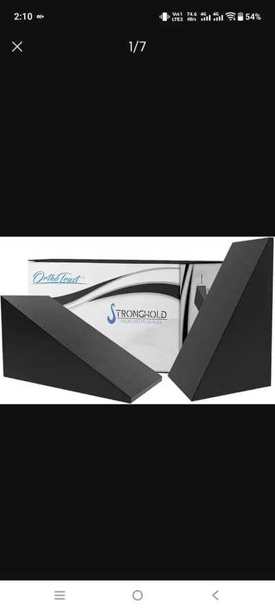 StrongHold Pelvic Sacral Blocks Set High-Density Foam Wedges