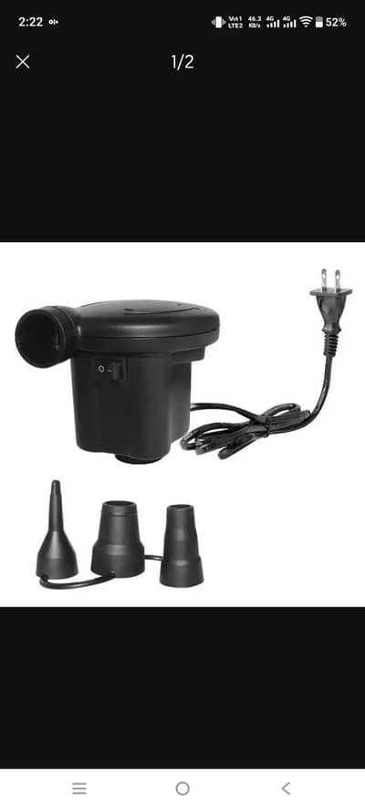 Electric Air Pump 8218 Input AC 110-120V 60Hz 130W