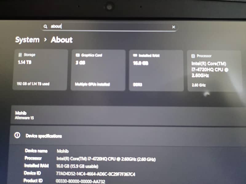Alienware 15 9
