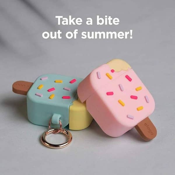 Ice Cream Design Wireless Earbuds – Cute & Stylish Bluetooth Earbuds