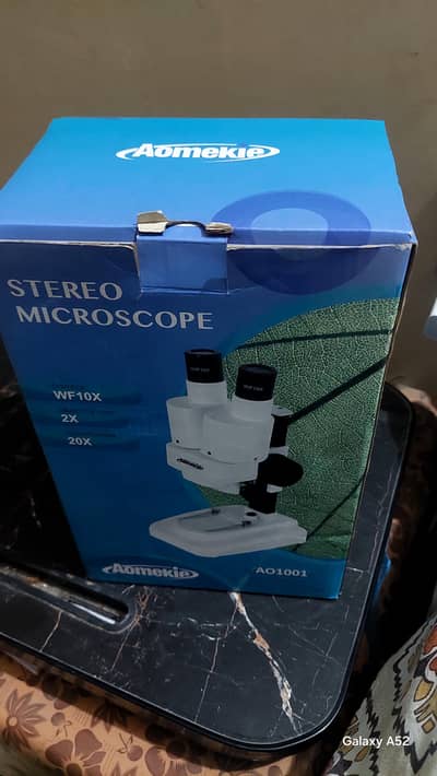 Aomekie AO1001 Stereo Microscope 20X – Brand New, Box Packed
