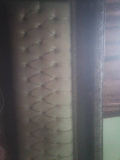 King size bed with led lights