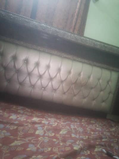 King size bed with led lights