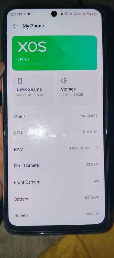 Infinix Hot 50 Pro
