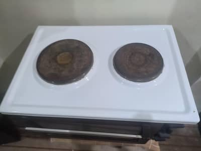 electric ovan with double hot plate. . good condition