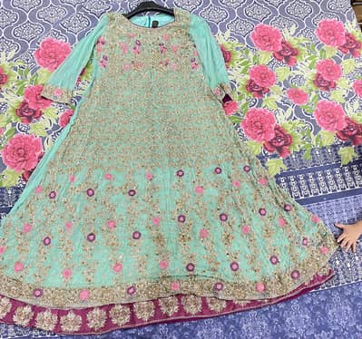 bridal walima maxi