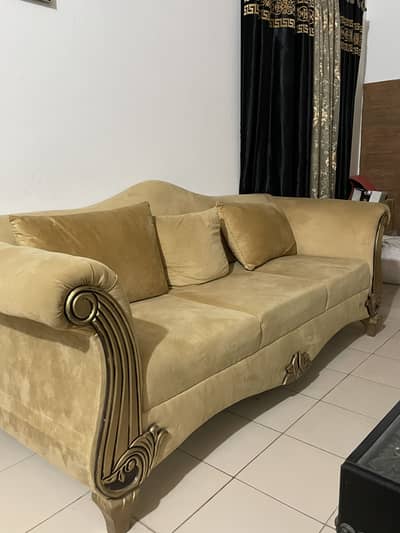 12 seater luxury sofa set With puffy
