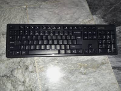 A4Tech 3330NS Wireless Keyboard Mouse Combo – Like New