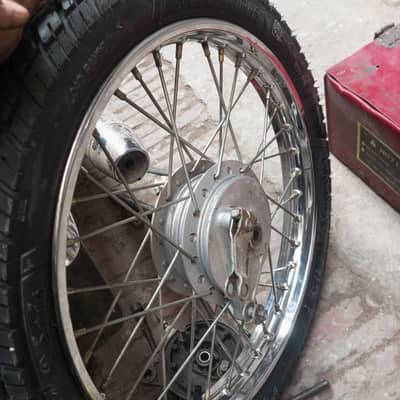 honda cd 70 pachla wheel