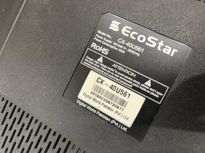 40 inch ecostar led with x96q andoid box