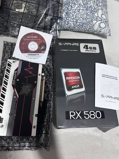 Sapphire Pulse Radeon RX 580 4GB GDDR5 Graphics Card - Mint Condition