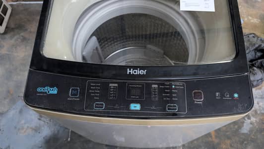 Haier top load washing machine
