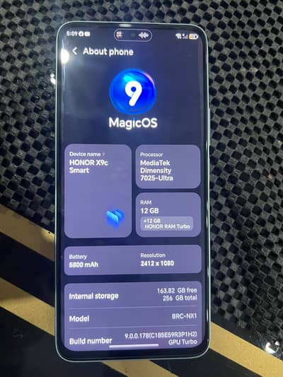 Honor X9c Smart