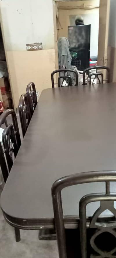 dinning table with six chairs