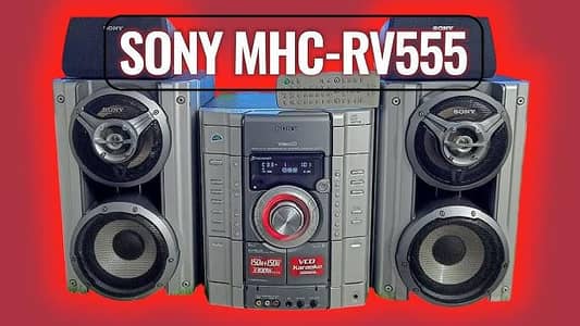 Sony mhc rv555