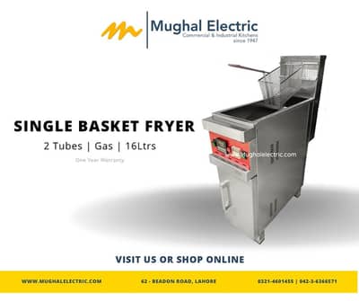 fast food burger fryer