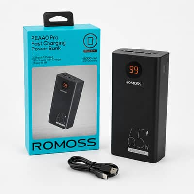 ROMOSS Original 40000mAh Heavy Duty Power Bank | Laptop & Mobile Fast