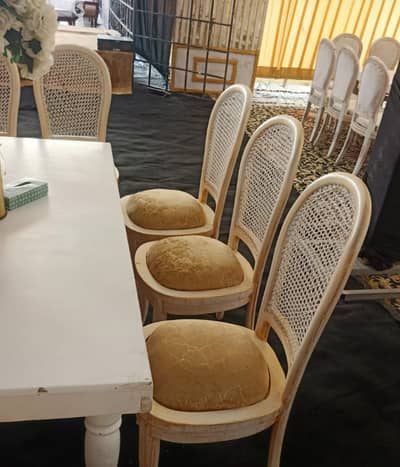 wooden chairs