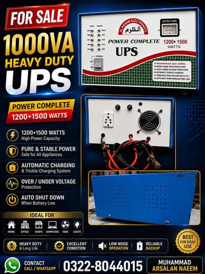 1000 VA Ups For Sale