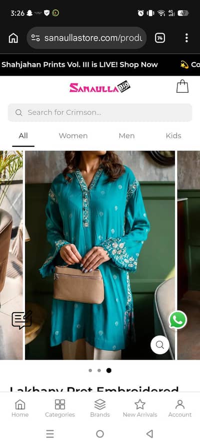 lakhany stiched kurta.