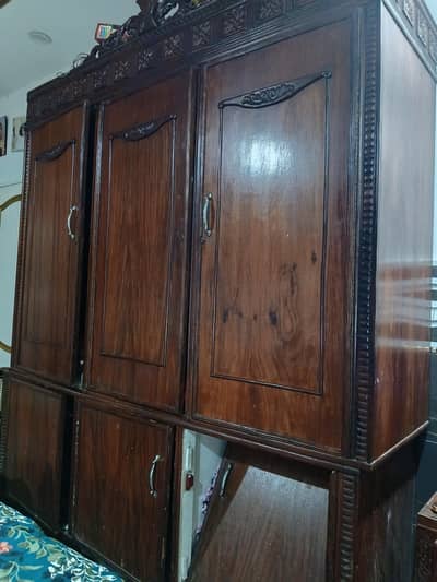 pure wooden almari