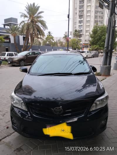 Toyota Corolla GLI 2012