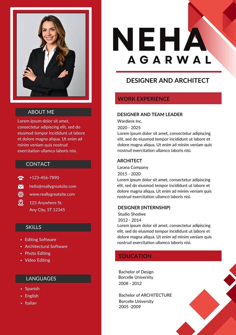 Professional CV Maker 1